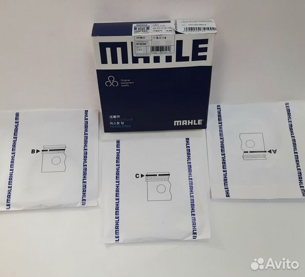 Кольца поршневые STD z16xer, a16xer, f16d4 Mahle