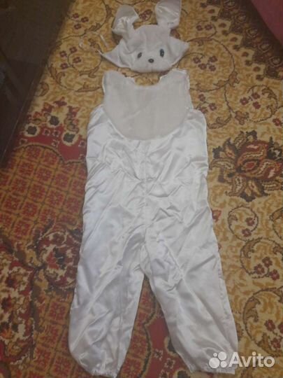 Новогодний костюм зайчик