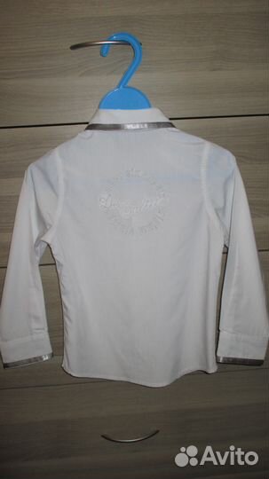 Рубашка белая 3,5-6 лет. Desalitto