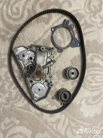 Помпа,ремень грм для kia spectra