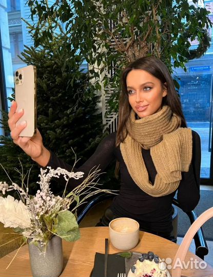 Шарф тёплый зимний женский