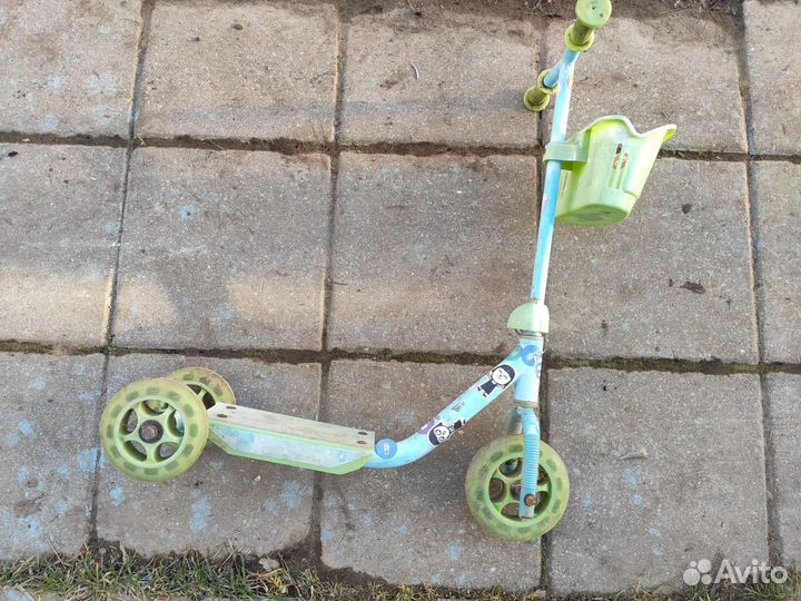 Самокат трехколесный детский