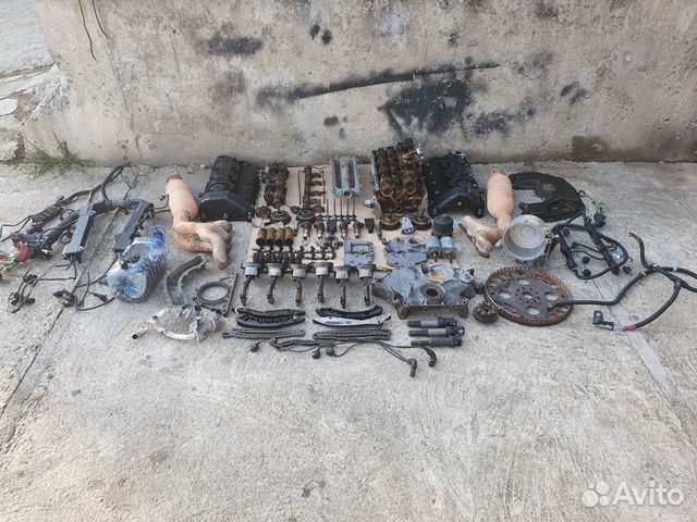 Двигатель N62 4.5L по запчастям для BMW E53 E65