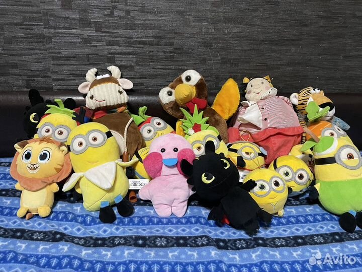 Пакет мягких игрушек