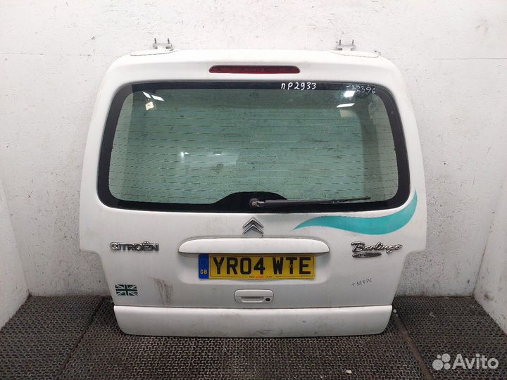 Подсветка номера Citroen Berlingo, 2004