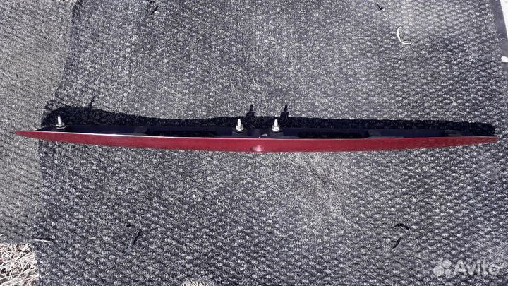 Накладка подсветки заднего номера на камри acv30