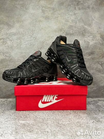 Кроссовки Nike Shox TL Black Metallic