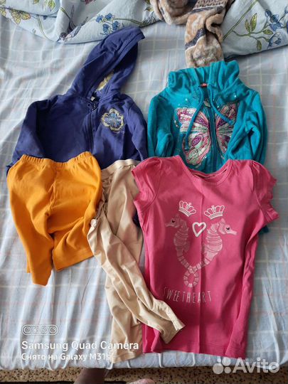 Вещи пакетом для девочки