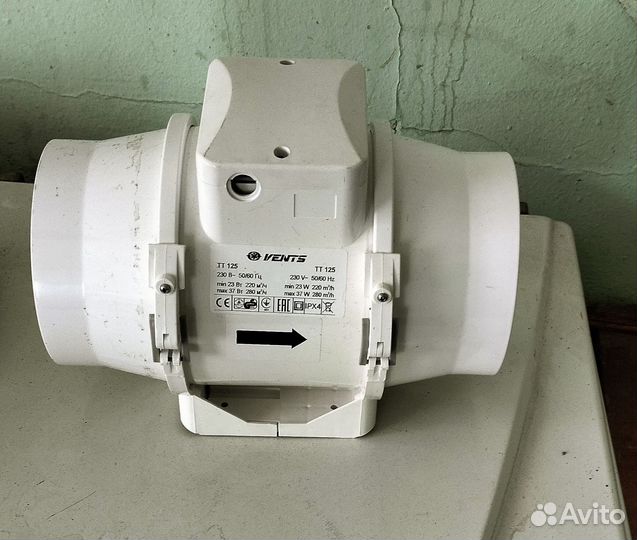 Канальный вентилятор Vents TT 125