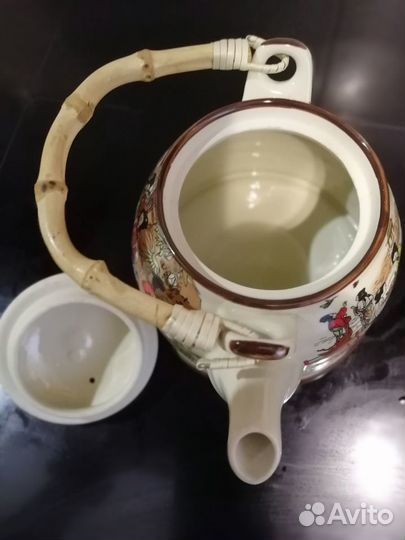 Китайский винтажный заварочный чайник новый