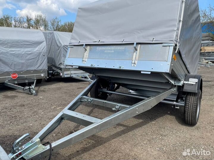 Прицеп легковой сст 7132-06 с высоким Тентом