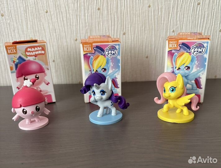 Sweet Box My little pony и Нюша из Малышариков