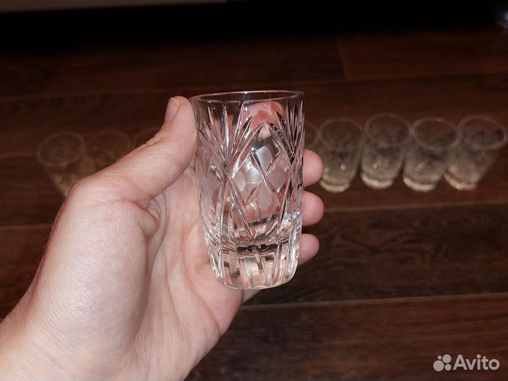 Хрустальные рюмки СССР