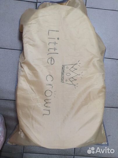 Кокон для новорожденных little crown