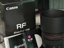 Canon RF 85mm f 1.2l usm