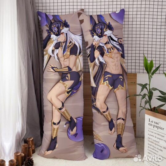 Подушка дакимакура Сайно из Геншин Импакт