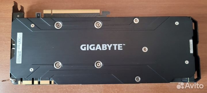 Видеокарта Gigabyte GeForce GTX 1080
