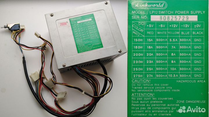 Блоки питания см описание