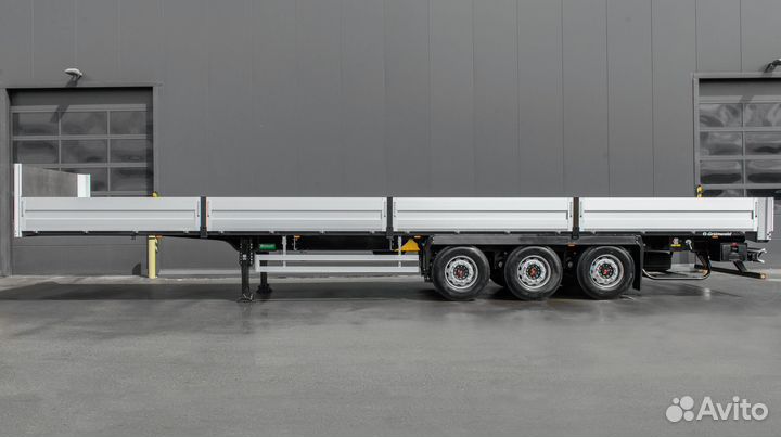 Полуприцеп бортовой Grunwald Gr.OS, 2023