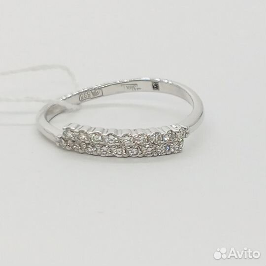 Золотое кольцо с камнем 16,5р