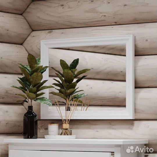 Зеркало настенное от IKEA белое новое