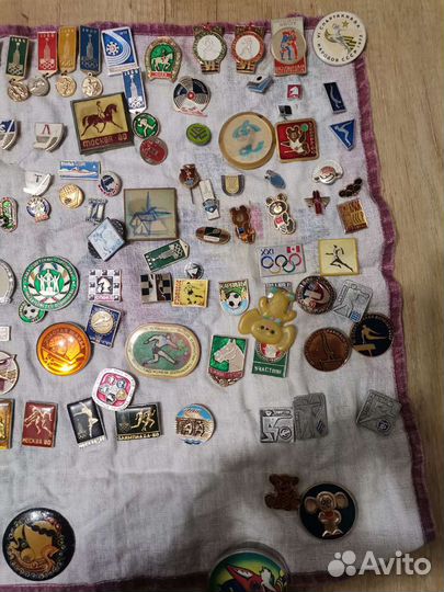 Значки СССР различной тематики