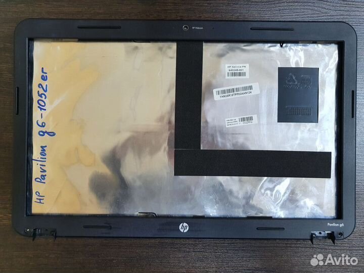 Запчасти и комплектующие HP Pavilion g6-1052er