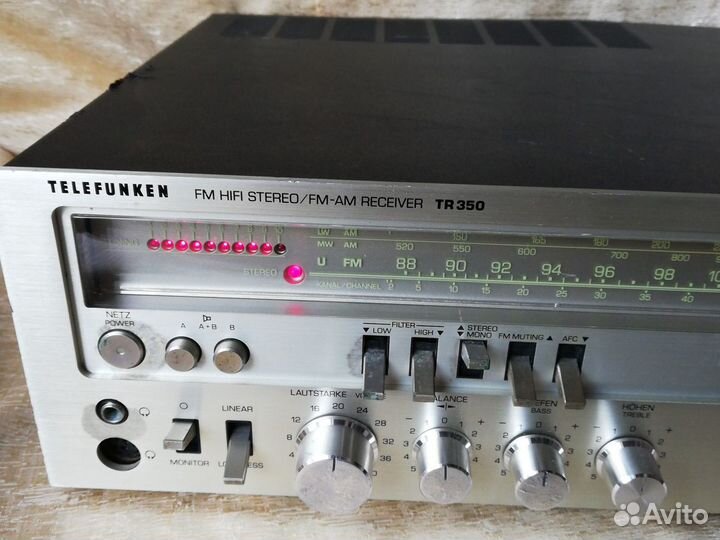 Telefunken TR 350 ресивер Германия