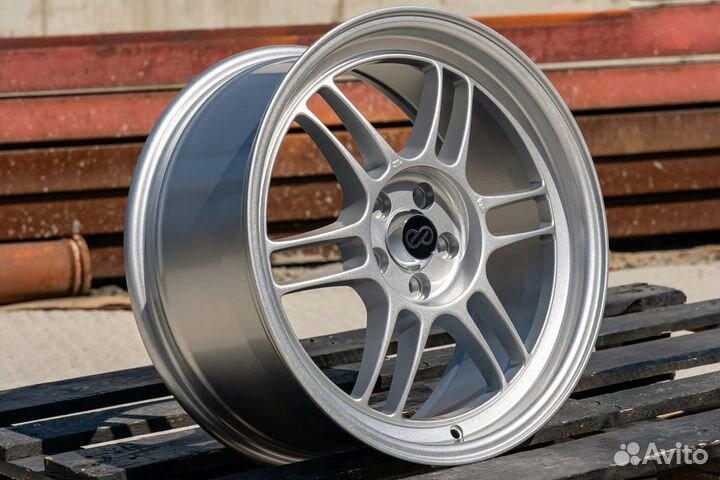 Enkei RPF1 r17 5*100 8J ET35 Silver