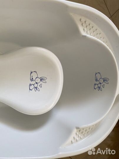 Ванночка и горка для купания