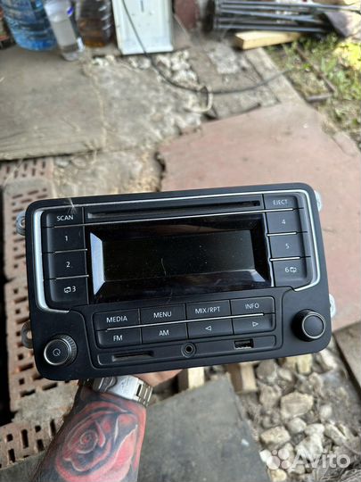 Магнитола volkswagen polo sedan