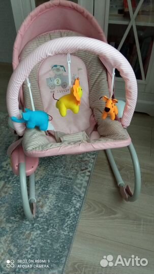 Шезлонг babyton Pink