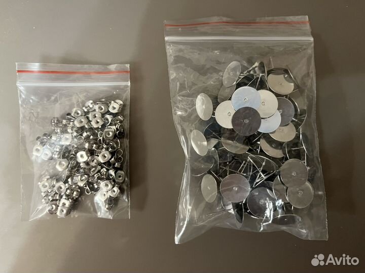 Фурнитура для бижутерии украшений серег