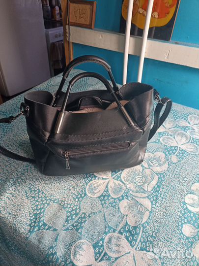 Сумка натуральная кожа