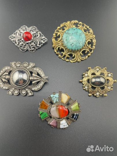 Брошь винтаж Miracle