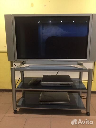 Стеклянная тумба под тв телевизор