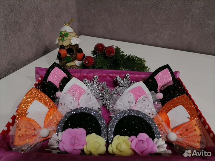 Заколочки-ушки