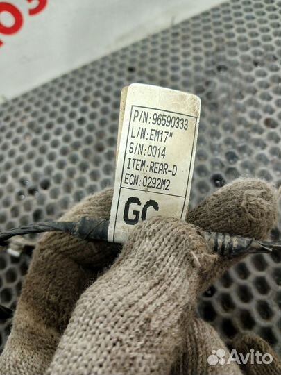 Проводка задней правой двери Chevrolet Spark M200