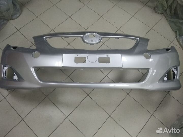 Бампер передний Toyota Corolla Е150 2006-10 в цвет