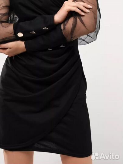 Платье женское вечернее новое черное