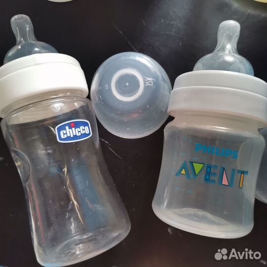 Бутылочки для кормления avent и chicco