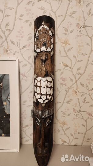 Африканский тотем из дерева сейба