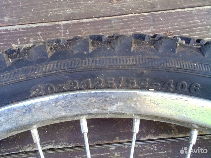 Колесо велосипедные со звездочкой