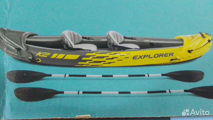 Надувная лодка Intex K2