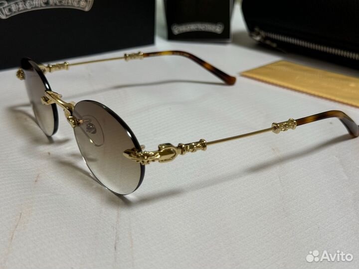 Очки Chrome Hearts GP pills I 52-23-139