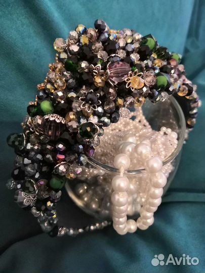 Кокошник, корона, диадема расшитый