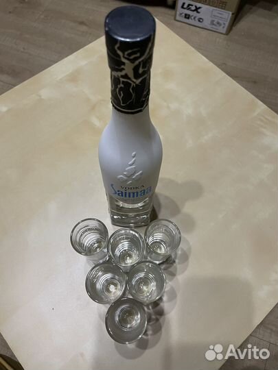 Стопки для водки 50мл с утолщенным дном