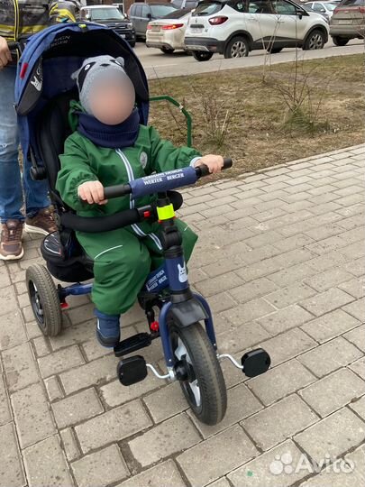 Велосипед коляска с ручкой Berger Werger бу