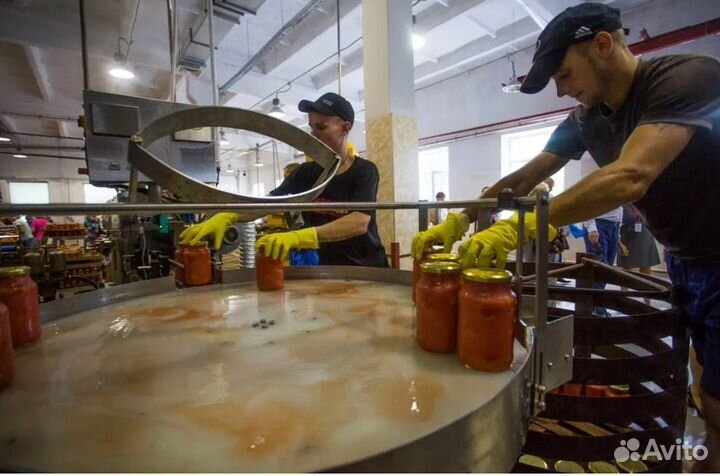 Разнорабочий на консервную фабрику