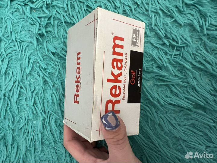 Пленочный фотоаппарат rekam, не работающий